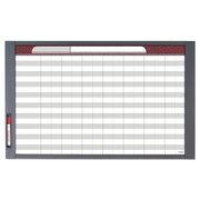 QUARTET InView Custom Whiteboard, 36 x 24, Graphite Frame 72982